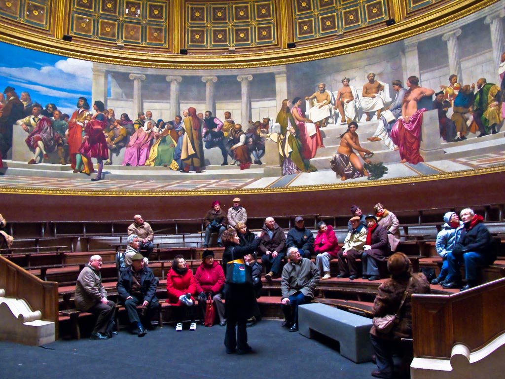 Amphithéatre de l'école des Beaux Arts de Paris.