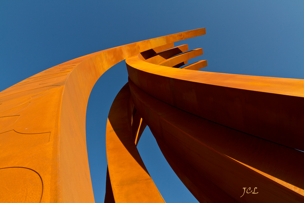 l'artiste bernar venet expose à versailles