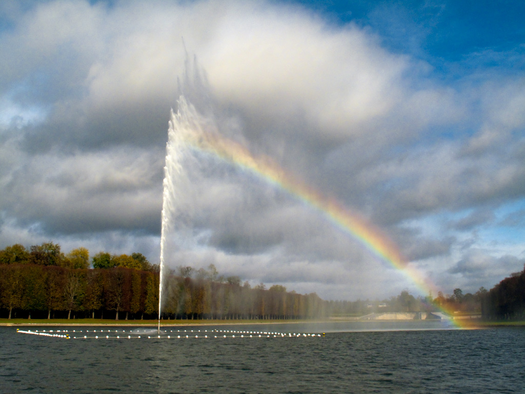 Le Jet d'Eau de Xavier Veilhan.