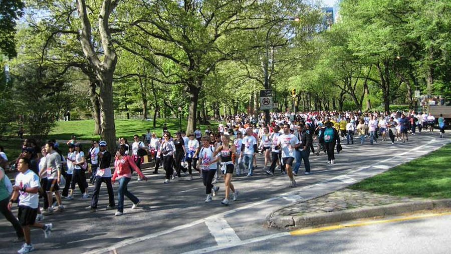 Jogging autour de Central Park.