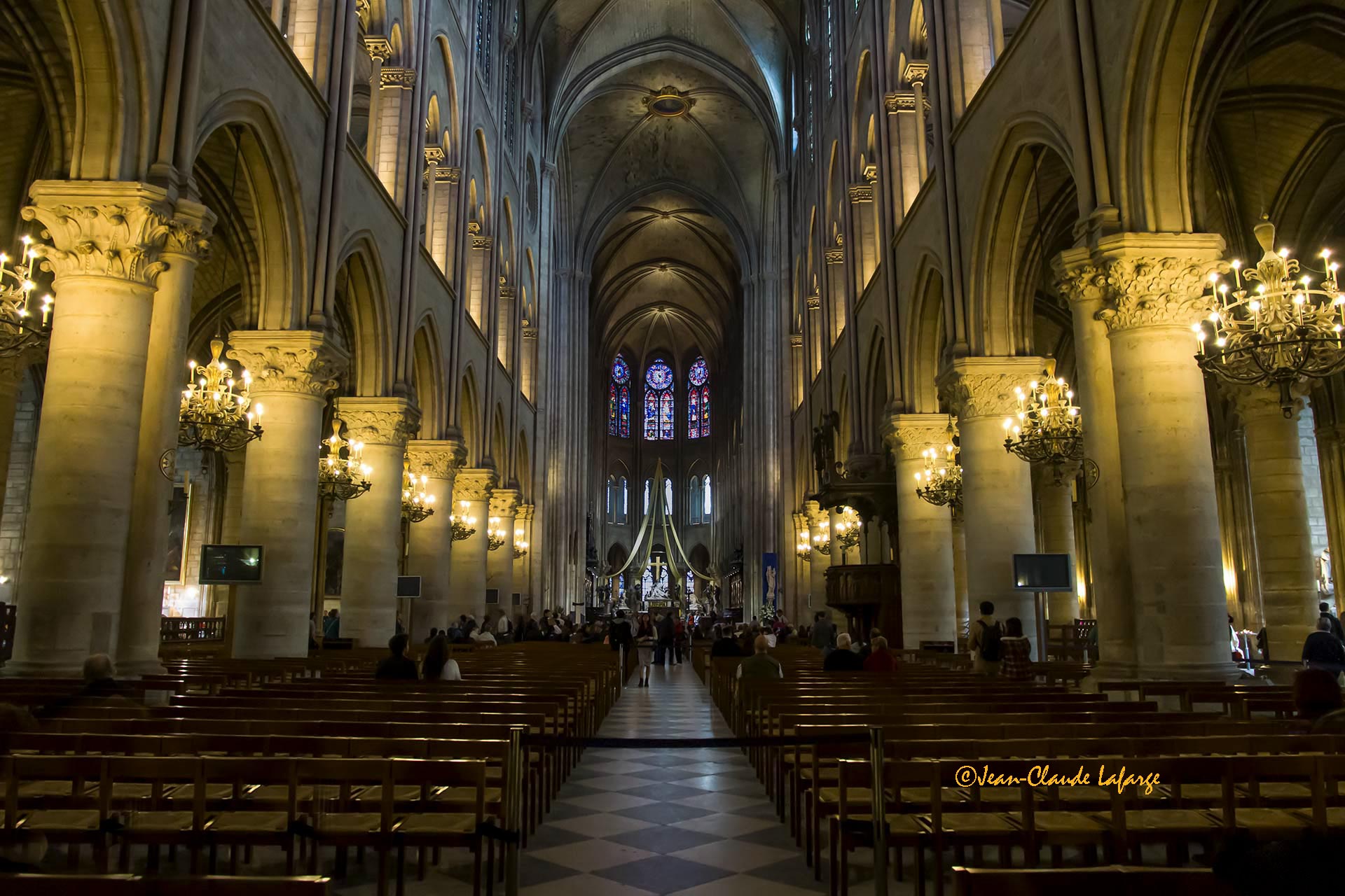 Cathédrale Notre-Dame de Paris.