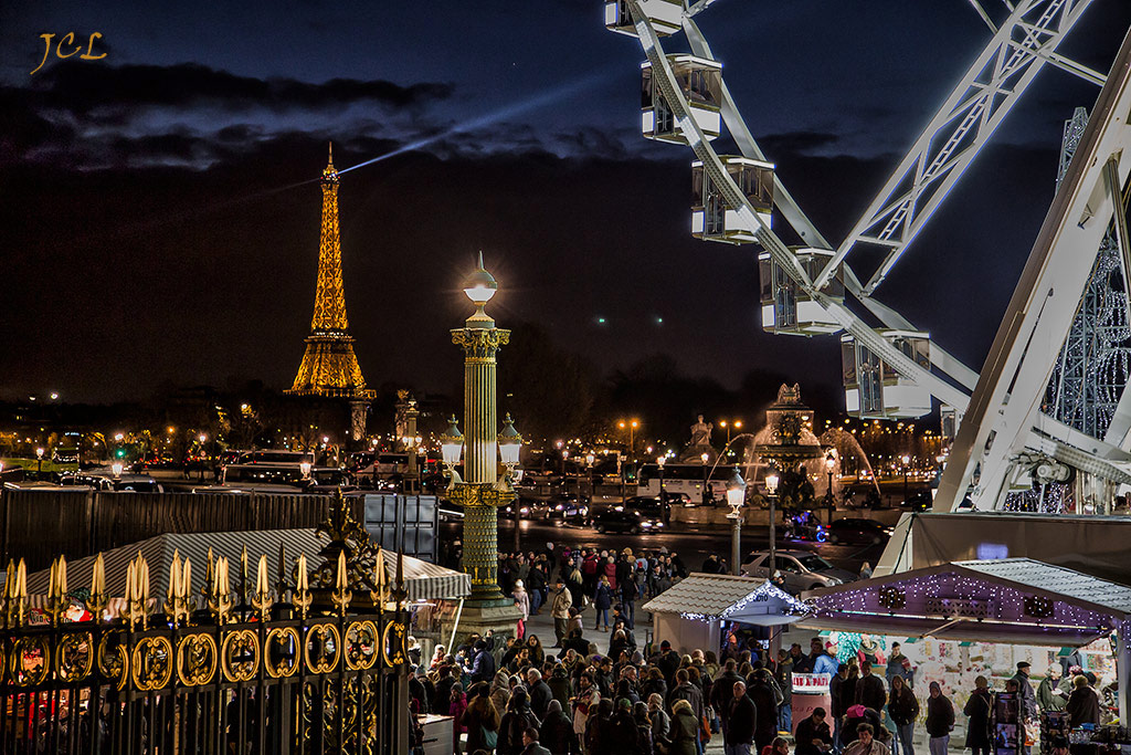 Place de la Concorde, la Grande Roue de Marcel Campion.