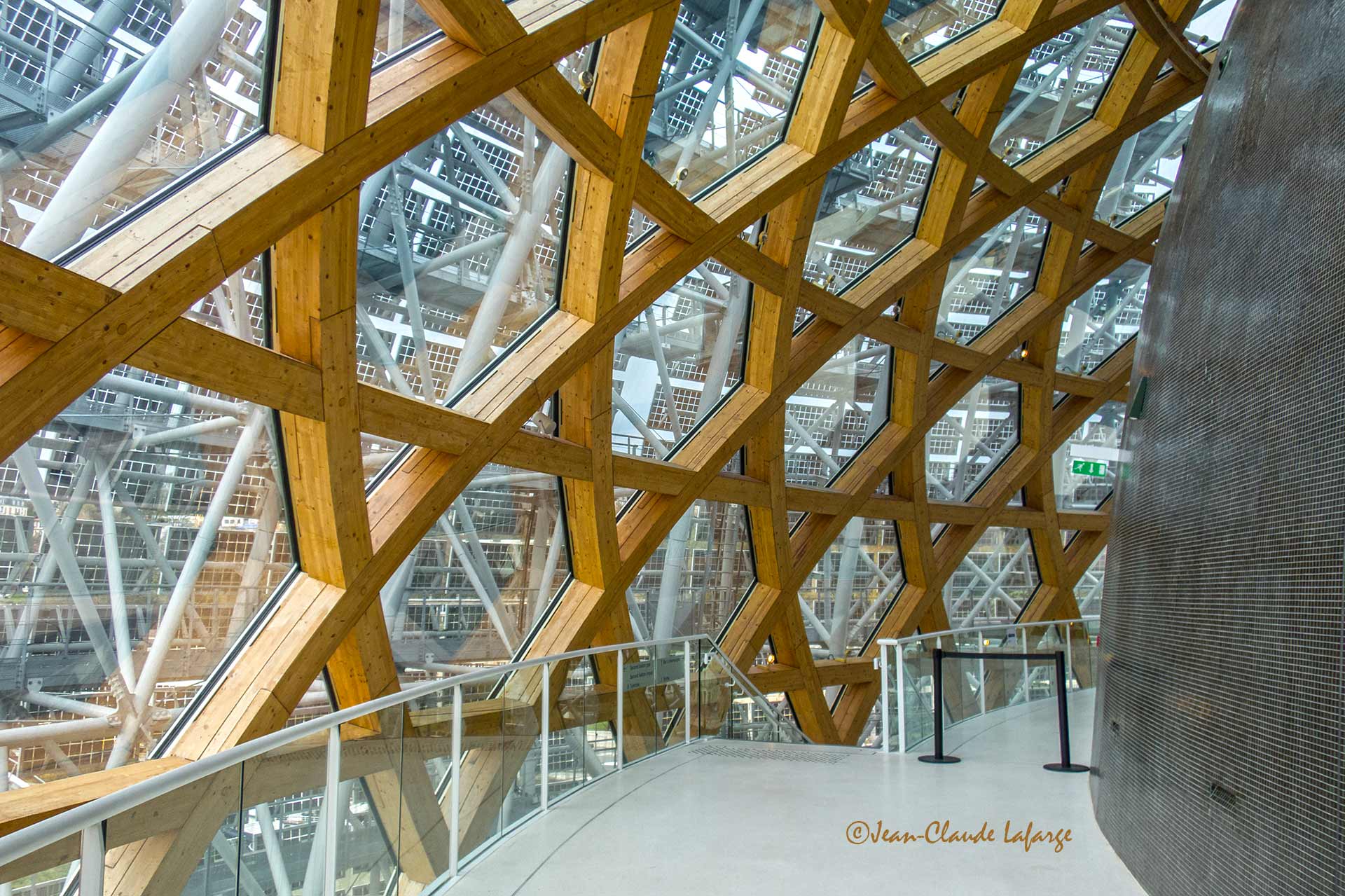 Visite de l'Auditorium de la Seine Musicale sur l'Ile Seguin à Boulogne Billancourt.