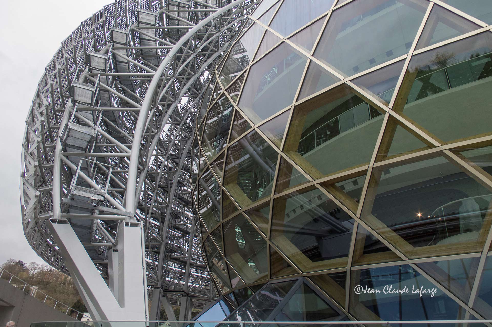 Visite de l'Auditorium de la Seine Musicale de l'Ile Seguin à Boulogne Billancourt.