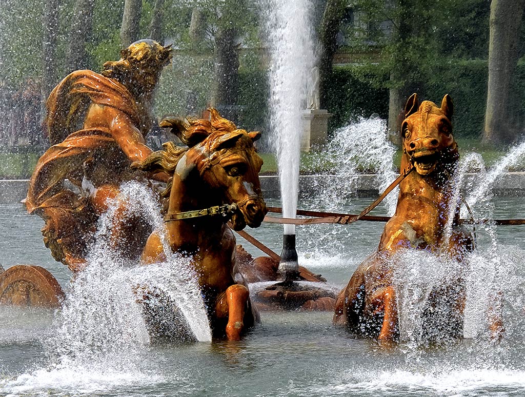 Le Char d'Apollon au Château de Versailles