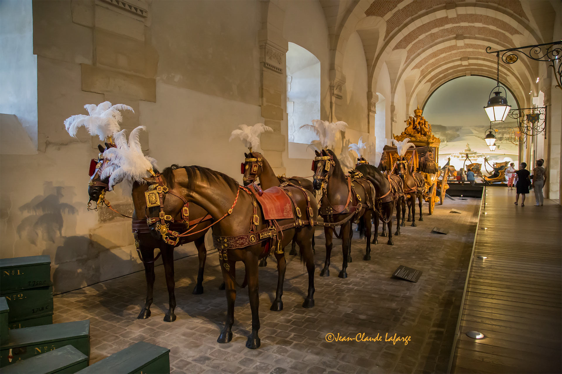 Visite de la Galerie des Carrosses à Versailles