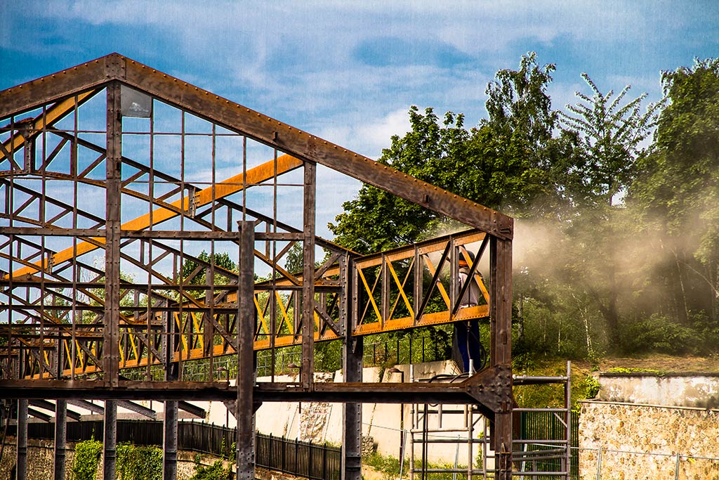 Aménagement de la gare des Chantiers de Versailles.