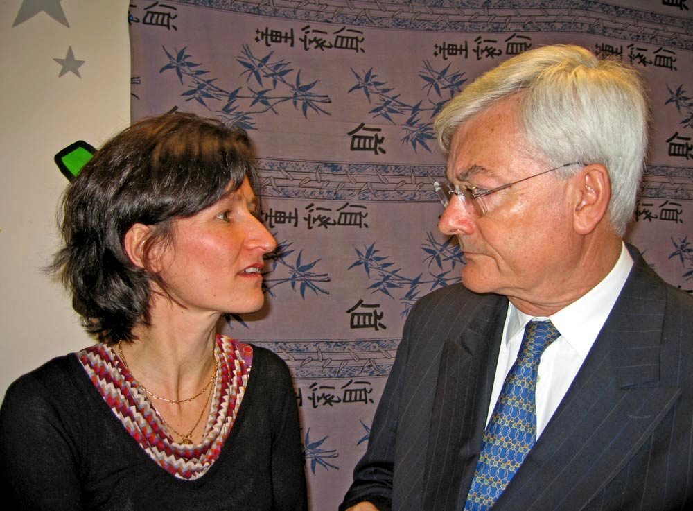 Laure et M. le Maire.